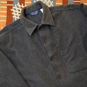 🇺🇸 Pendleton Charcoal Wool Chore Coat